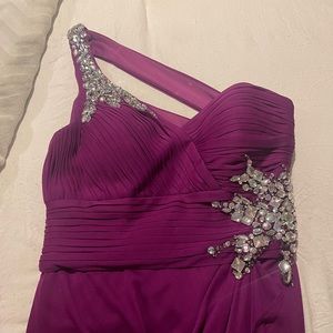 Fuchsia Full length gown